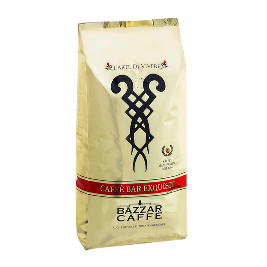 Premium Espresso Bohnen von Rösterei 'Bazzar' - Frisch geröstete Kaffeebohnen für den ultimativen Genussmoment. 