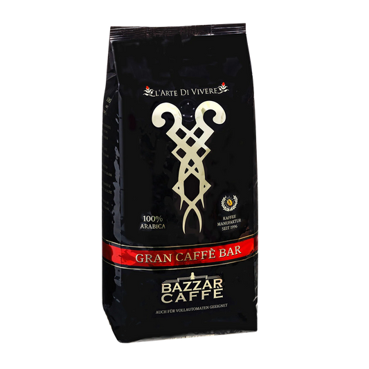 Granbar Espresso von BAZZAR: Ein zeitloser Kaffee-Genuss in jeder Tasse.