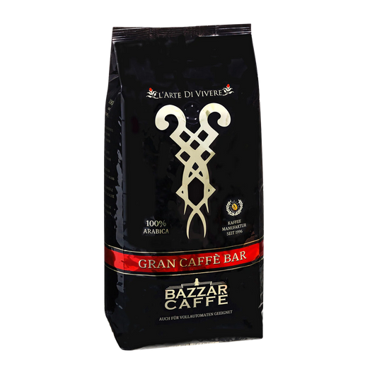 Granbar Espresso von BAZZAR: Ein zeitloser Kaffee-Genuss in jeder Tasse. 