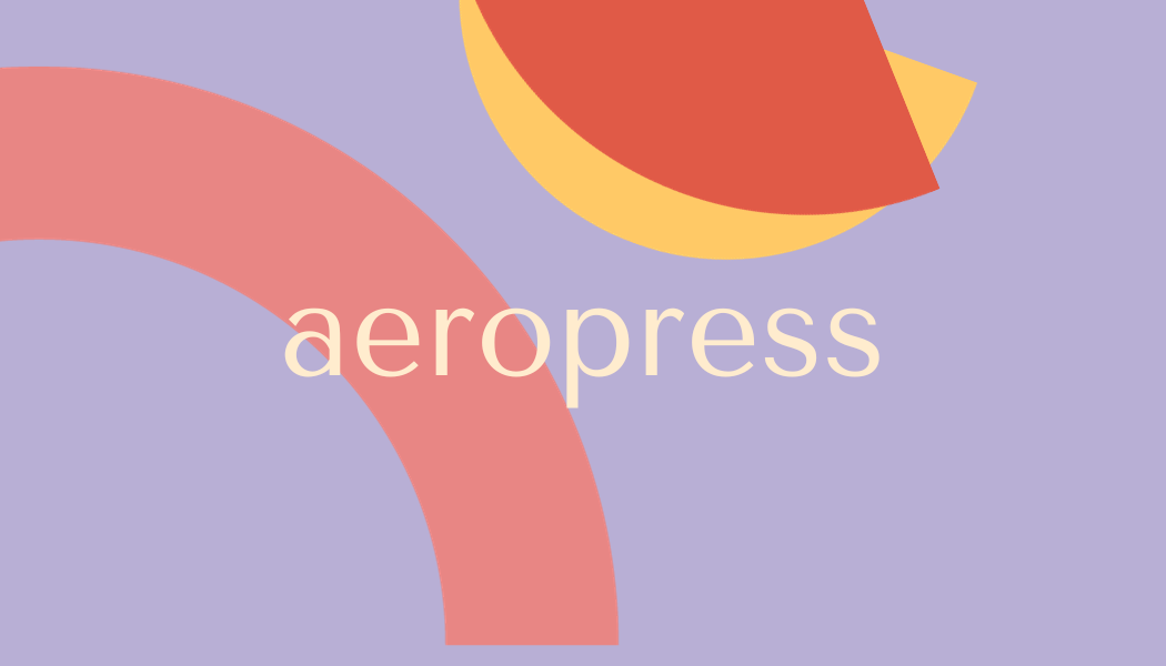 Das ist das Icon für Kaffee-vorbereitende Aeropress