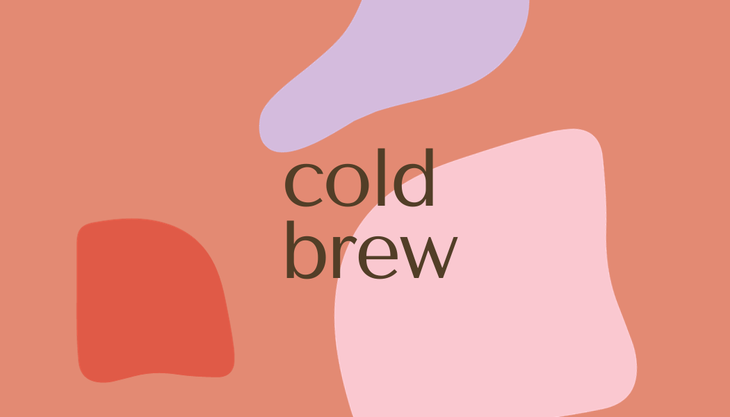 Das ist das Icon für Kaffee vorbereitende Coldbrew 
